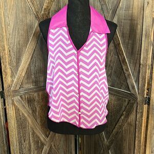 L.O.T apparel sheer tank top nwt